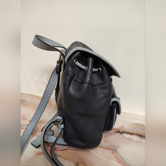 Coach C5672 Pennie backpack 22 in Pebble Leather Midnight Multi - Picture 5 of 14